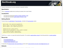 Tablet Screenshot of geovocab.org